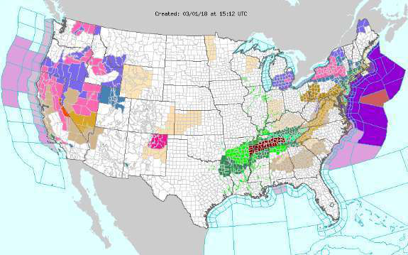 Weekend winter storms expected for both coasts